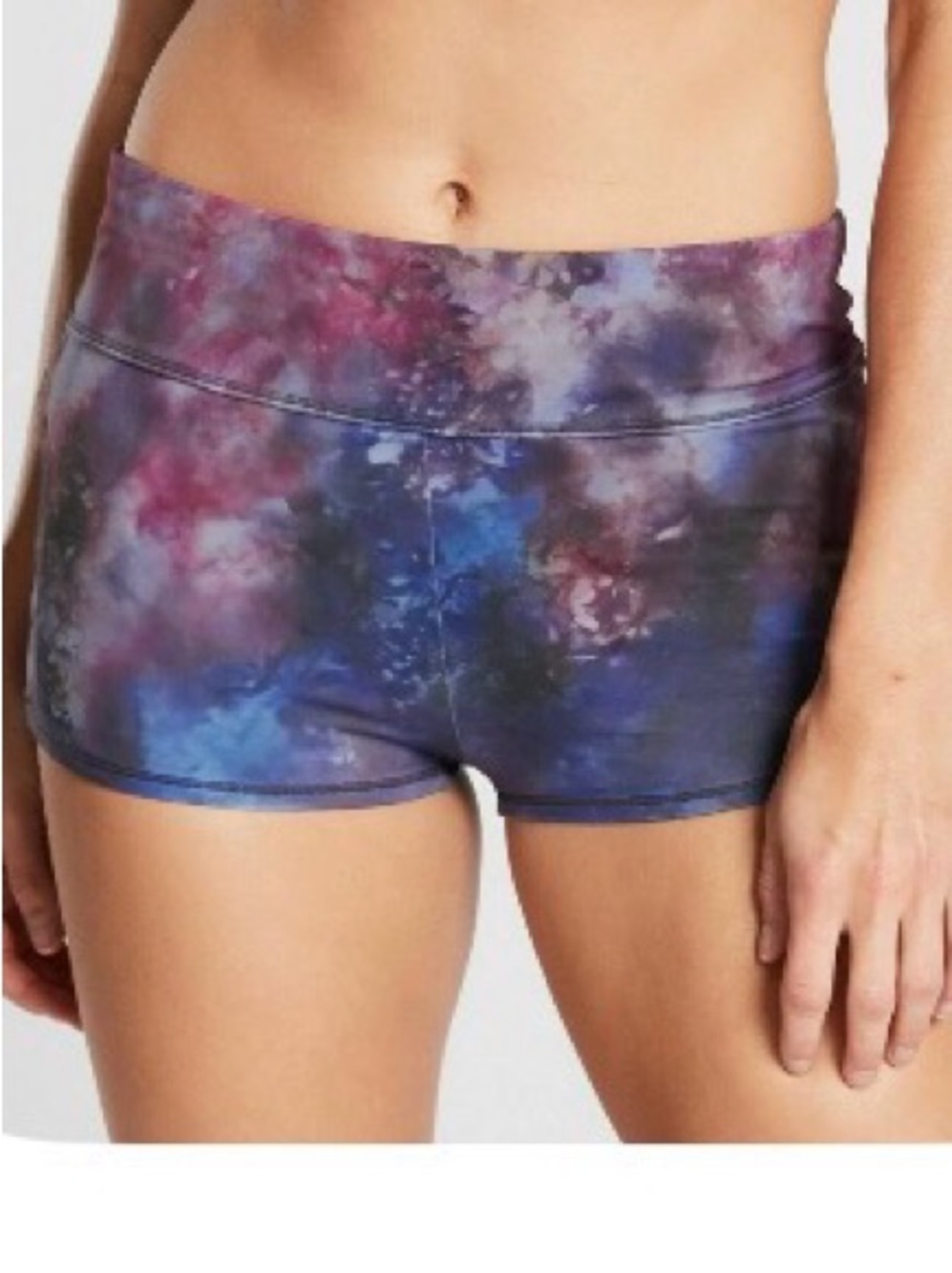 NWT Athleta Supernova Scrunch Shorts & Bikini Top